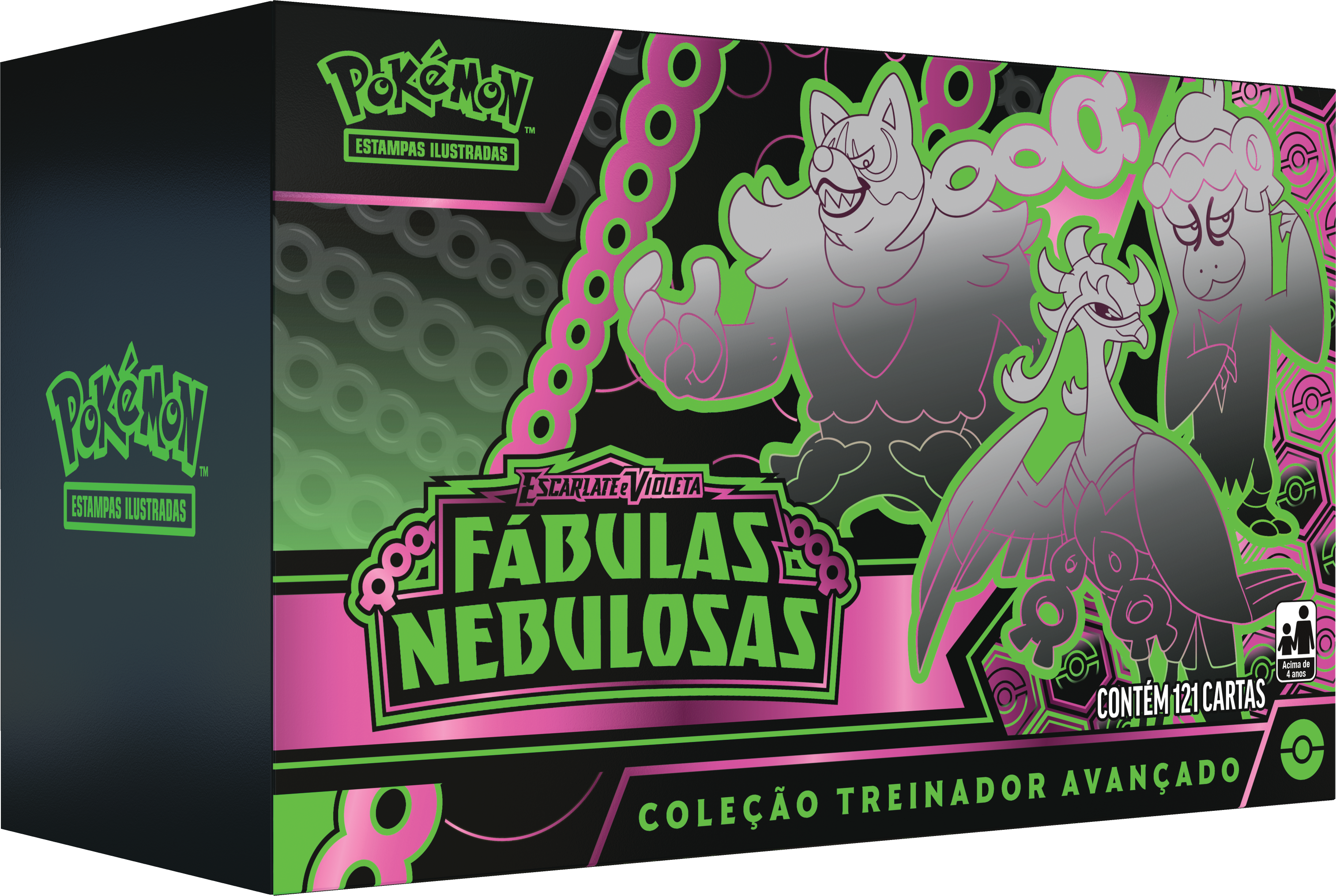 Box - Treinador Avançado Fábulas Nebulosas - Pokémon TCG - MoxLand