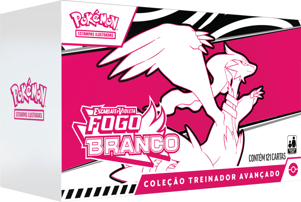 Box - Treinador Avançado Fogo Branco - Pokémon TCG - MoxLand