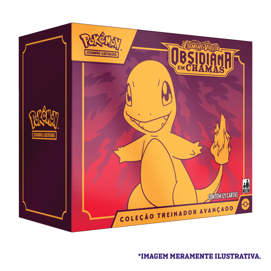 Box - Treinador Avançado Obsidiana em Chamas - Pokémon TCG - MoxLand