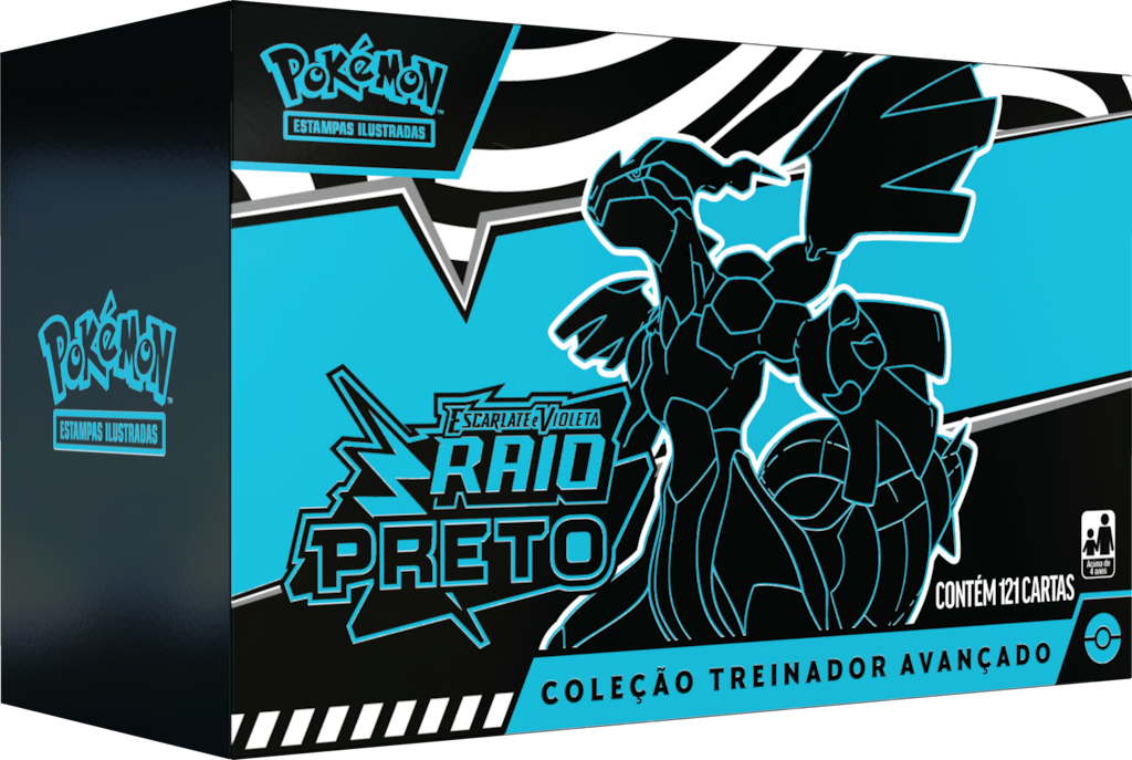 Box - Treinador Avançado Raio Preto - Pokémon TCG - MoxLand