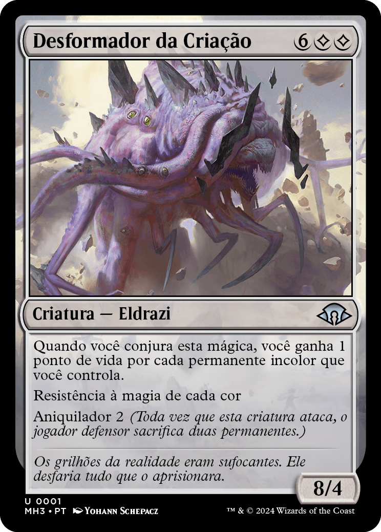 Desformador da Criação / Breaker of Creation - Magic: The Gathering - MoxLand