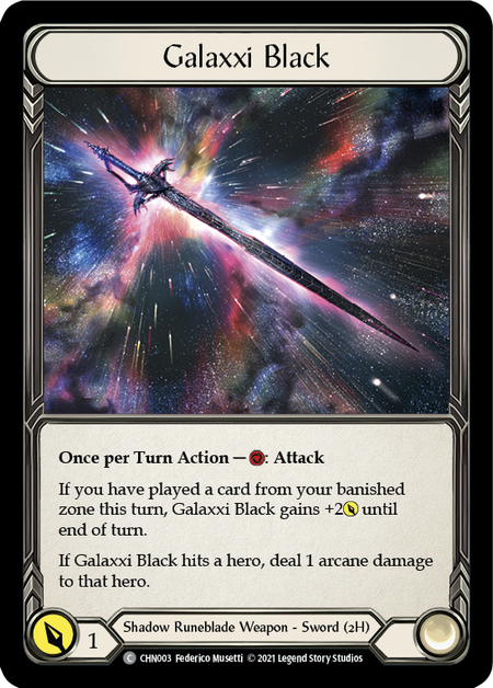 Galaxxi Black - Flesh and Blood TCG - MoxLand