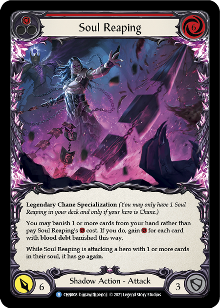 Soul Reaping (Red) - Flesh and Blood TCG - MoxLand