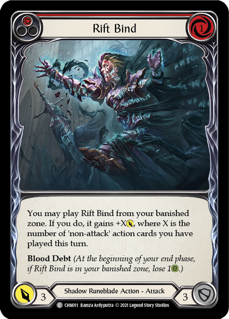 Rift Bind (Red) - Flesh and Blood TCG - MoxLand