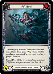 Rift Bind (Red) - Flesh and Blood TCG - MoxLand