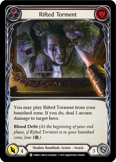 Rifted Torment (Red) - Flesh and Blood TCG - MoxLand