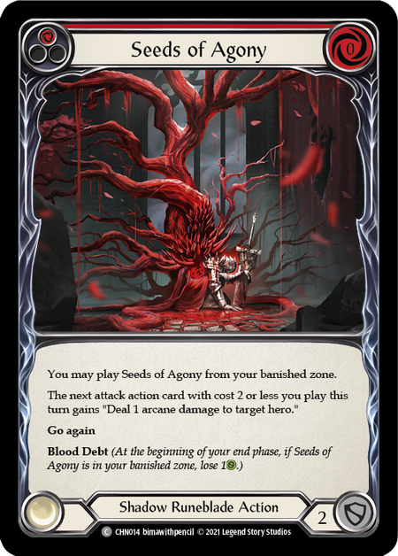 Seeds of Agony (Red) - Flesh and Blood TCG - MoxLand