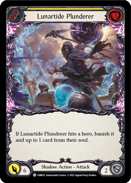 Lunartide Plunderer (Yellow) - Flesh and Blood TCG - MoxLand