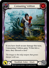 Consuming Volition (Red) - Flesh and Blood TCG - MoxLand
