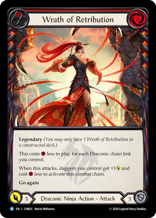 Wrath of Retribution (Red) - Flesh and Blood TCG - MoxLand