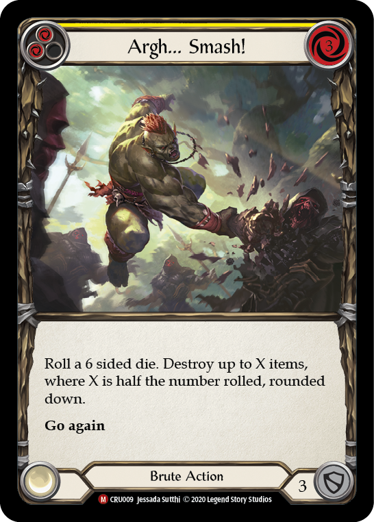 Argh... Smash! (Yellow) - Crucible of War (1ª Edição)