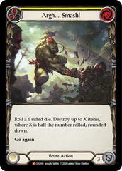Argh... Smash! (Yellow) - Crucible of War (1ª Edição)