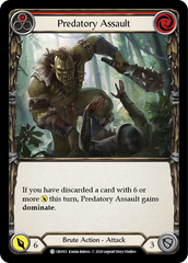 Predatory Assault (Red) - Flesh and Blood TCG - MoxLand