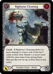 Righteous Cleansing (Yellow) - Flesh and Blood TCG - MoxLand