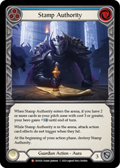 Stamp Authority (Blue) - Flesh and Blood TCG - MoxLand