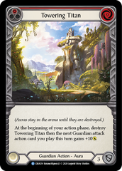 Towering Titan (Red) - Flesh and Blood TCG - MoxLand