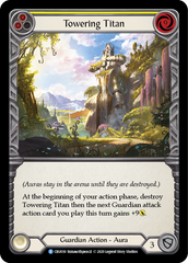 Towering Titan (Yellow) - Flesh and Blood TCG - MoxLand
