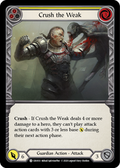 Crush the Weak (Yellow) - Flesh and Blood TCG - MoxLand