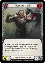 Crush the Weak (Blue) - Flesh and Blood TCG - MoxLand