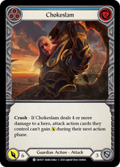 Chokeslam (Blue) - Flesh and Blood TCG - MoxLand