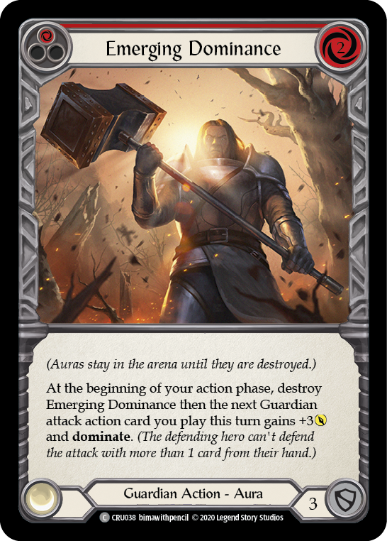 Emerging Dominance (Red) - Flesh and Blood TCG - MoxLand
