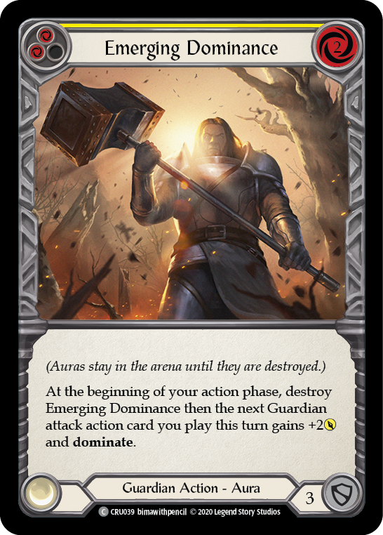 Emerging Dominance (Yellow) - Flesh and Blood TCG - MoxLand