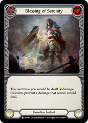 Blessing of Serenity (Blue) - Crucible of War (1ª Edição)