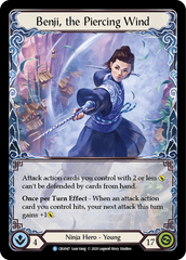 Benji, the Piercing Wind - Flesh and Blood TCG - MoxLand