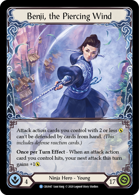 Benji, the Piercing Wind - Flesh and Blood TCG - MoxLand