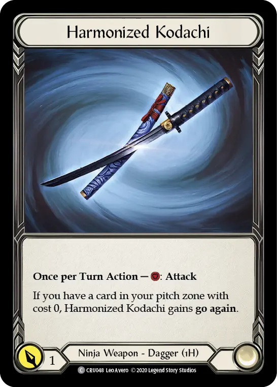 Harmonized Kodachi - Flesh and Blood TCG - MoxLand