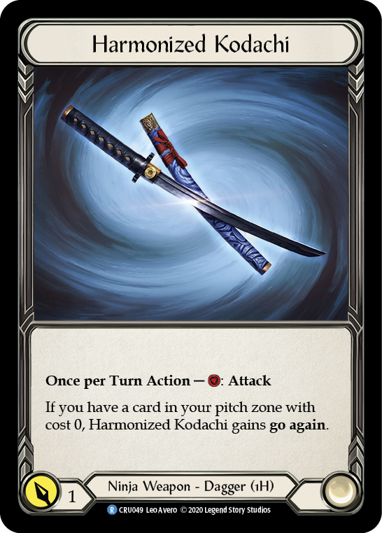 Harmonized Kodachi - Flesh and Blood TCG - MoxLand