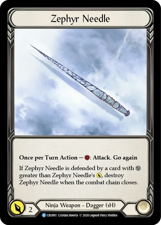 Zephyr Needle - Flesh and Blood TCG - MoxLand