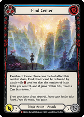 Find Center (Blue) - Flesh and Blood TCG - MoxLand