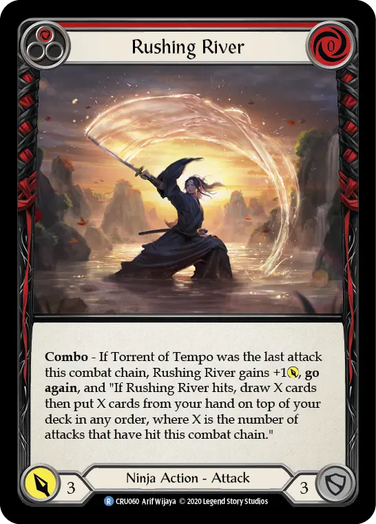 Rushing River (Red) - Flesh and Blood TCG - MoxLand