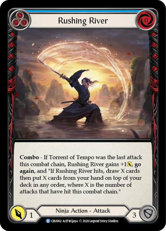 Rushing River (Blue) - Flesh and Blood TCG - MoxLand