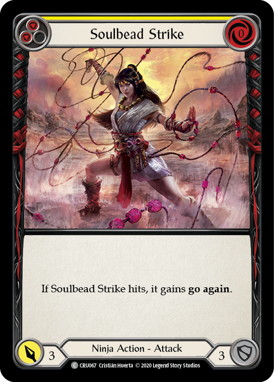 Soulbead Strike (Yellow) - Flesh and Blood TCG - MoxLand