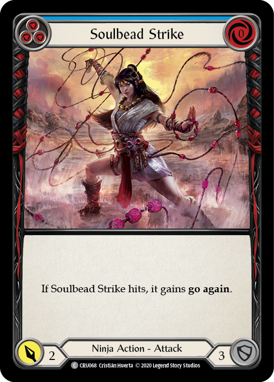 Soulbead Strike (Blue) - Flesh and Blood TCG - MoxLand