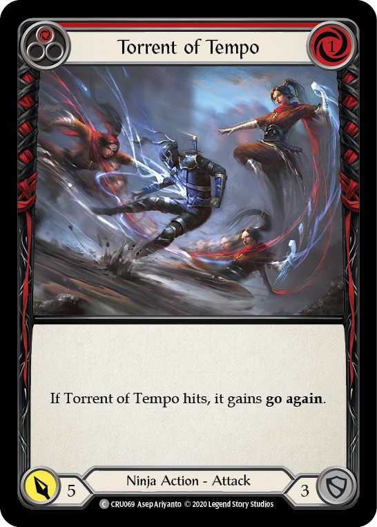 Torrent of Tempo (Red) - Flesh and Blood TCG - MoxLand