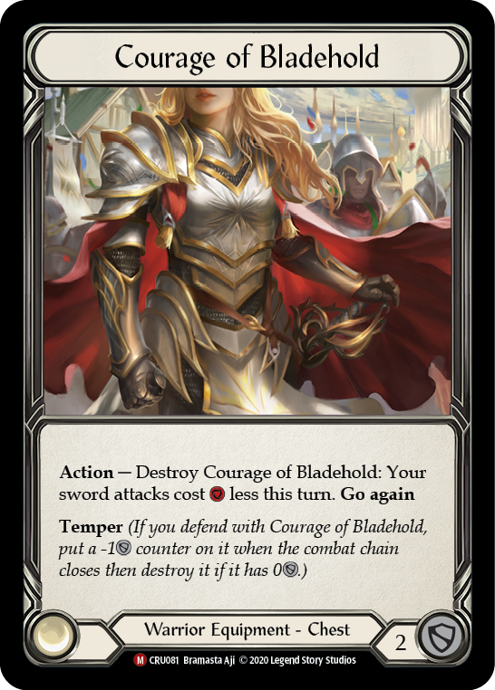 Courage of Bladehold - Flesh and Blood TCG - MoxLand