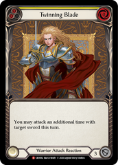 Twinning Blade (Yellow) - Flesh and Blood TCG - MoxLand