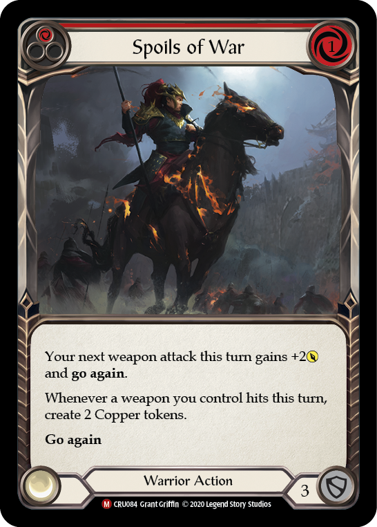 Spoils of War (Red) - Flesh and Blood TCG - MoxLand