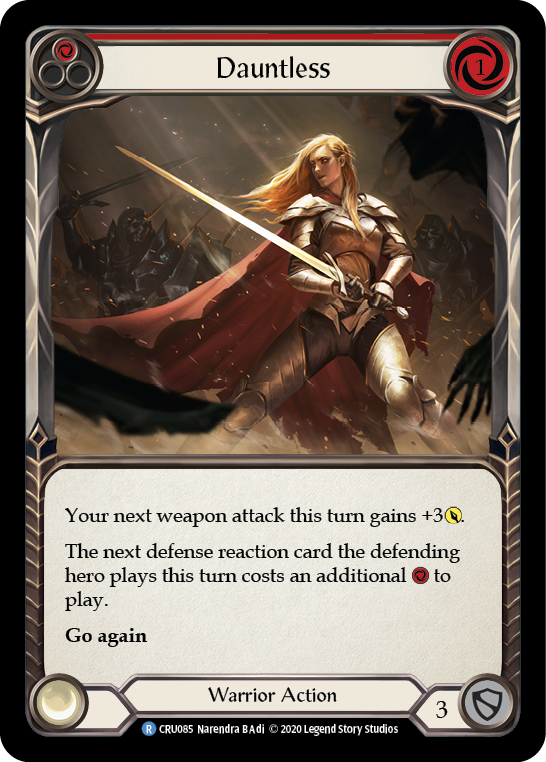 Dauntless (Red) - Flesh and Blood TCG - MoxLand