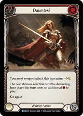 Dauntless (Red) - Flesh and Blood TCG - MoxLand