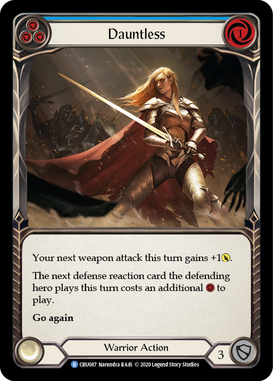 Dauntless (Blue) - Flesh and Blood TCG - MoxLand