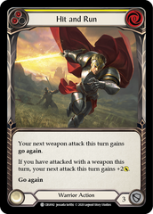 Hit and Run (Yellow) - Flesh and Blood TCG - MoxLand