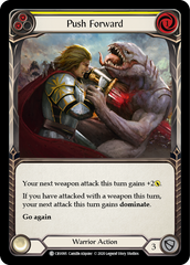 Push Forward (Yellow) - Flesh and Blood TCG - MoxLand