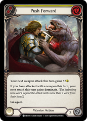 Push Forward (Yellow) - Flesh and Blood TCG - MoxLand