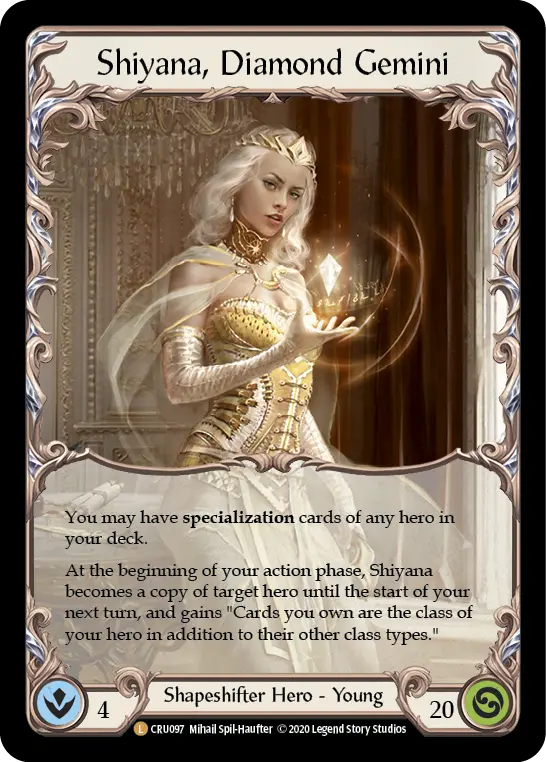 Shiyana, Diamond Gemini - Flesh and Blood TCG - MoxLand
