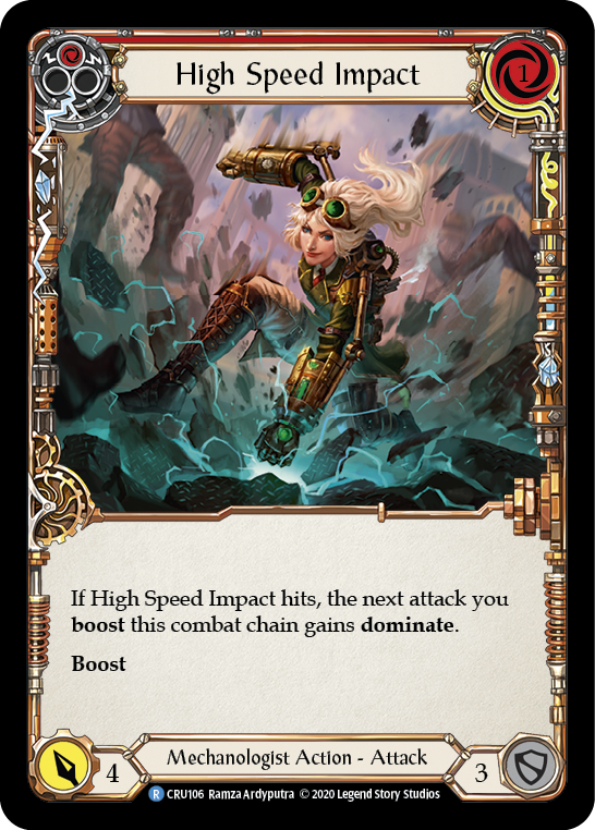High Speed Impact (Red) - Flesh and Blood TCG - MoxLand