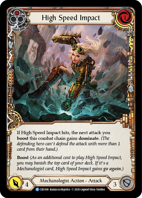 High Speed Impact (Red) - Flesh and Blood TCG - MoxLand